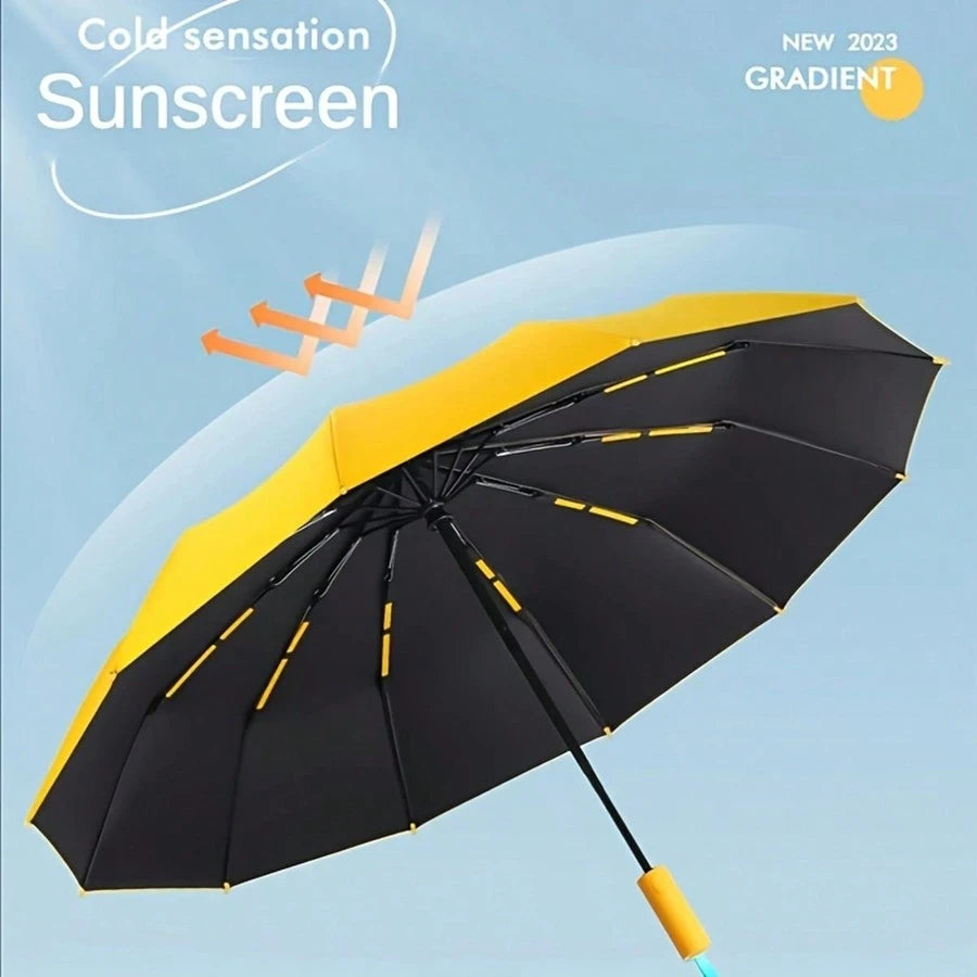72 Bone Super Strong Windproof Automatic Sun Umbrella For Men Women Large Rainproof Sun-Proof UV Protection Folding Umbrellas
