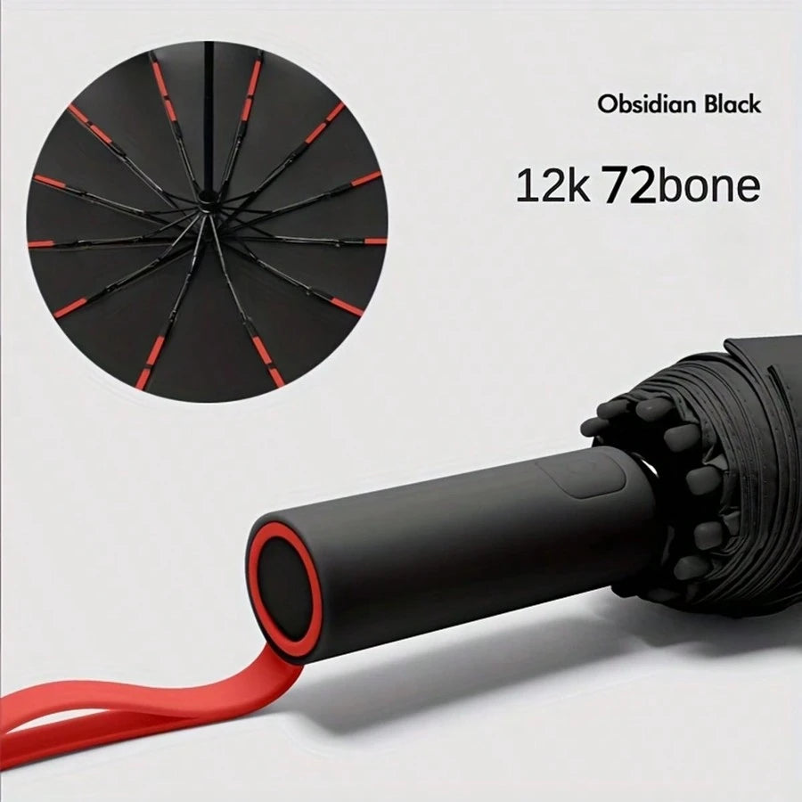 72 Bone Super Strong Windproof Automatic Sun Umbrella For Men Women Large Rainproof Sun-Proof UV Protection Folding Umbrellas