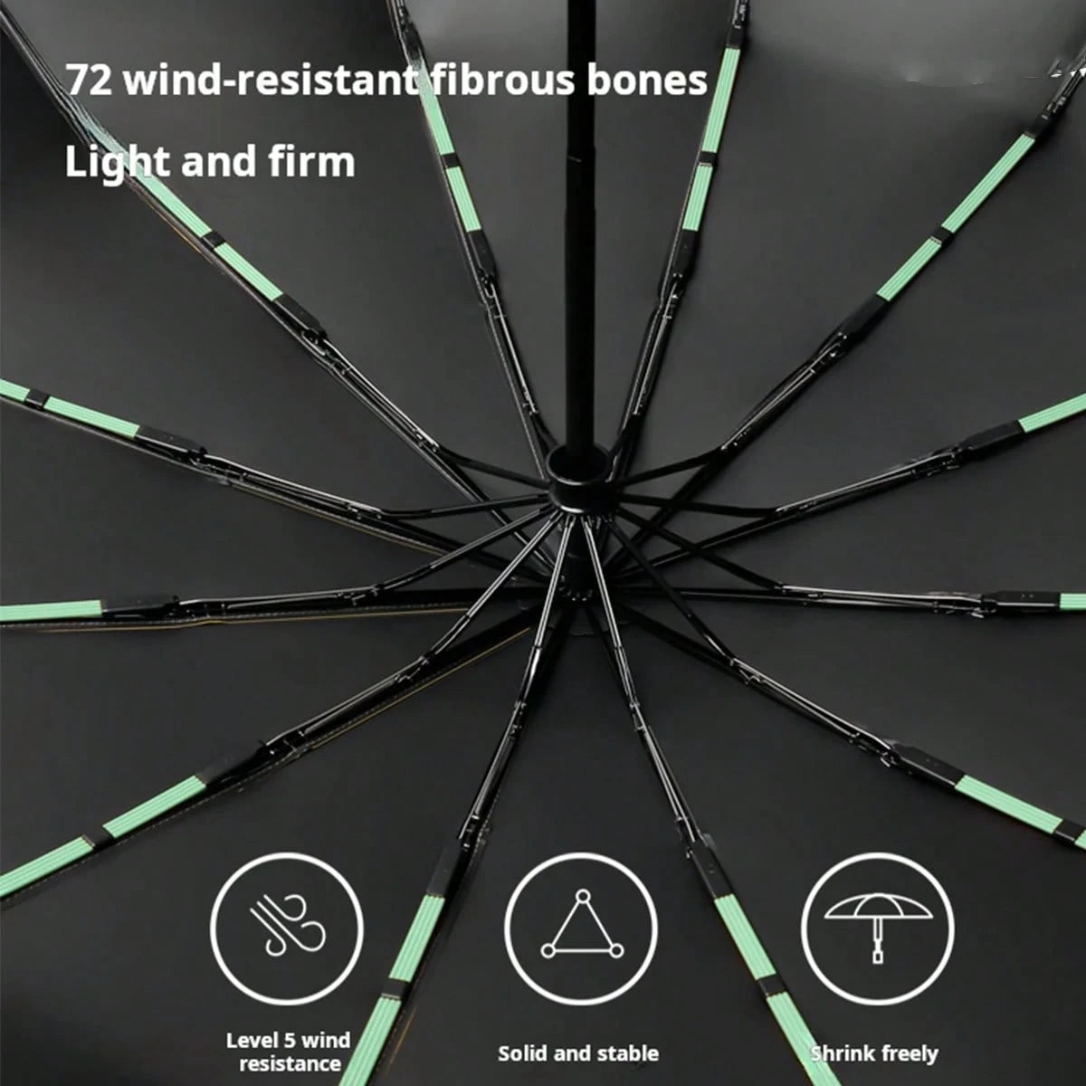 72 Bone Super Strong Windproof Automatic Sun Umbrella For Men Women Large Rainproof Sun-Proof UV Protection Folding Umbrellas