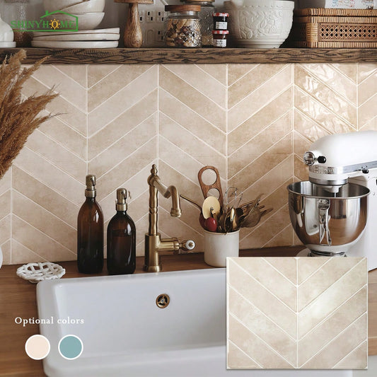 Self Adhesive Wall Tile - 3D Adhesive Peel And Stick Tile Backsplash For Kitchen, Bathroom, Waterproof And Oil-Proof Wall Tiles Stickers Sticker Personalised Stickers Kitchen Decor