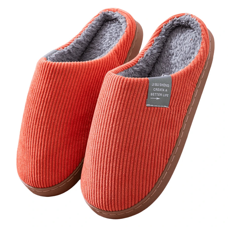 Men's Letter Decor Bedroom Slippers