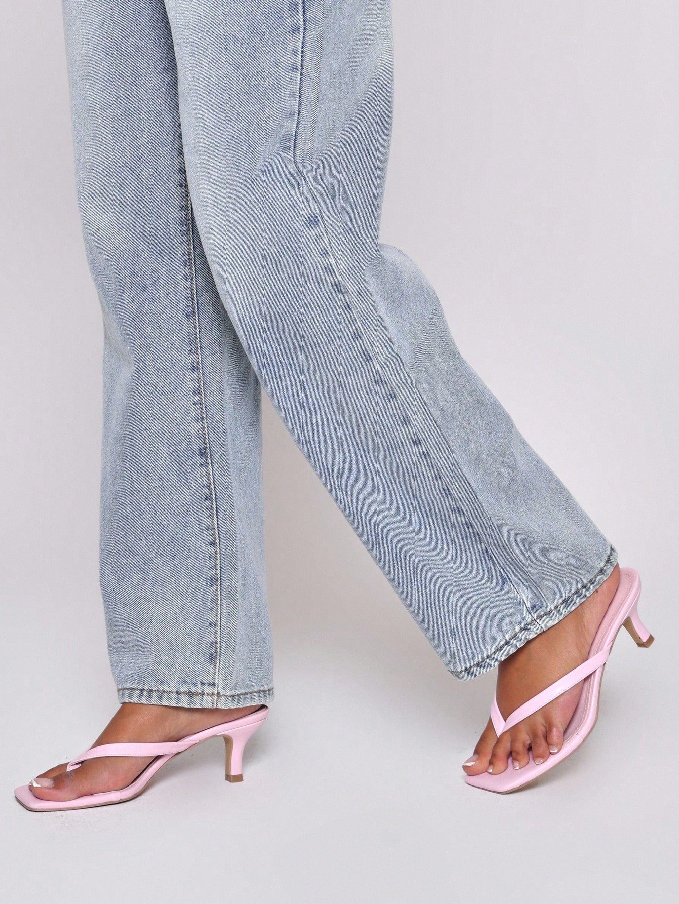 MUSERA Heeled Kitten Sandal Cute Fun Girly