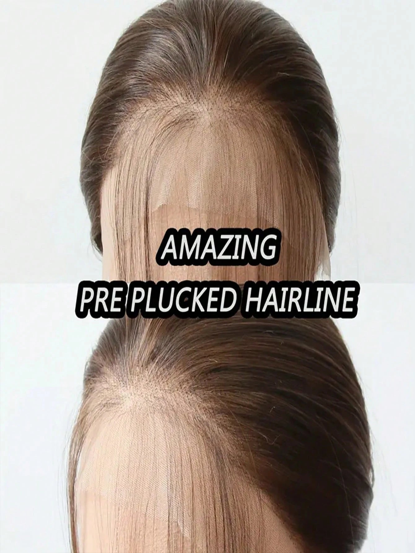 13"X4" 24" Straight Black Color Lace Front Wig For Women - Heat Resistant Synthetic Hair, Pre-Plucked Natural Hairline And Youthful Hair
