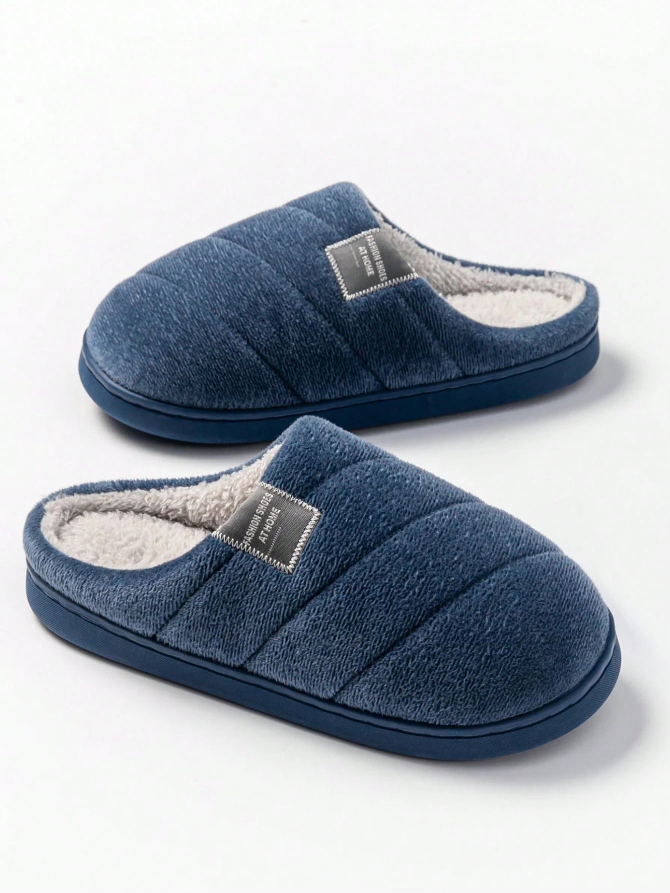 Warm And Comfortable Plush Slippers, Non-Slip Indoor Shoes