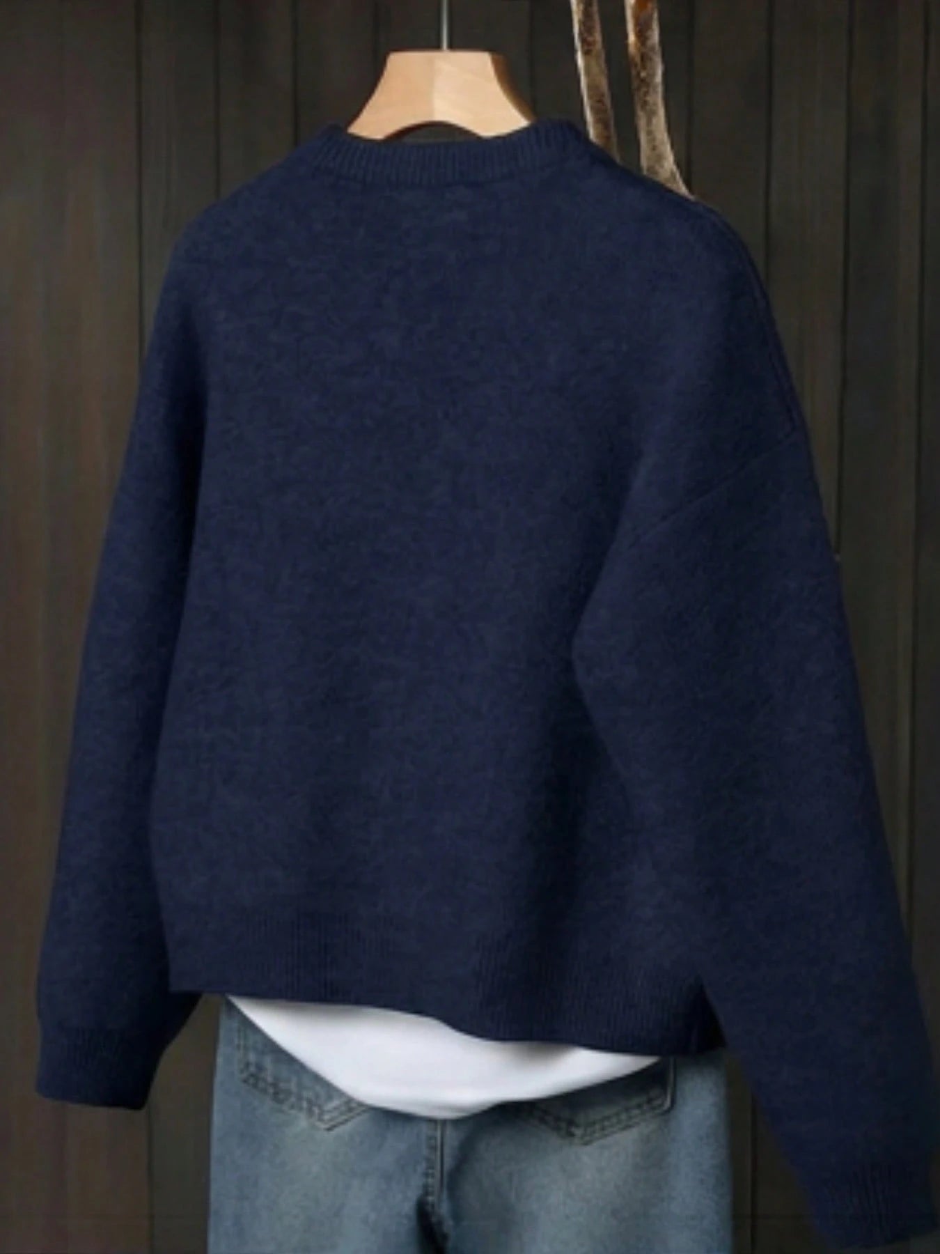 Women's Beige Cardigan, Soft Long Sleeve Sweater Jacket