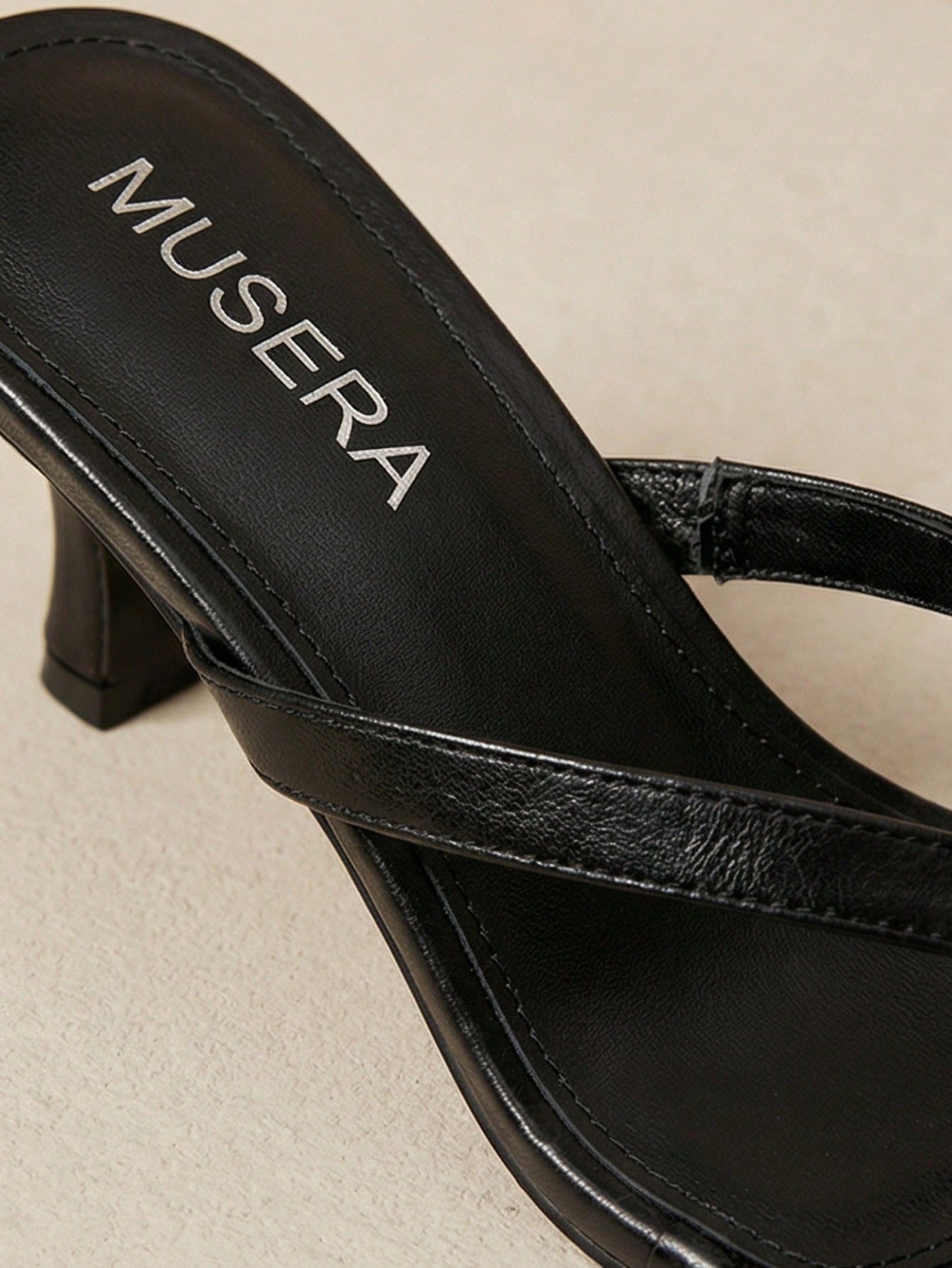 MUSERA Heeled Kitten Sandal Cute Fun Girly