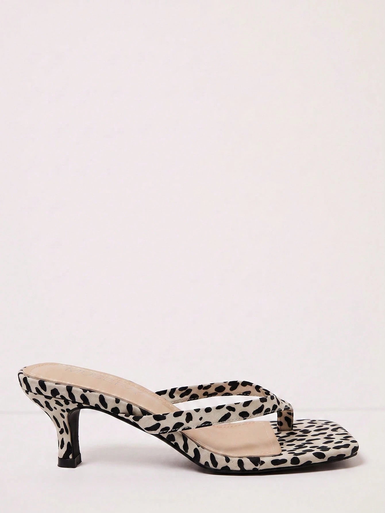 MUSERA Heeled Kitten Sandal Cute Fun Girly